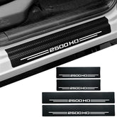 Hong HT front packaging showing white door sill protector and clear branding benefit: organized presentation