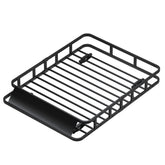 HongTaok front view of roof basket showing sturdy frame and capacity benefits