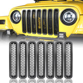 Hooke Road front view grille inserts showing clean styling and improved appearance