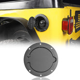 Hooke Road front view of filler door showing off-road styling and fit