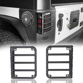 Hooke Road front view of tail light cover showing rugged protection