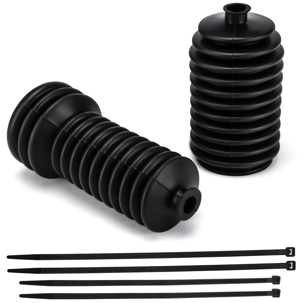 HOOTO steering boot front view showing shape and OEM fit benefit