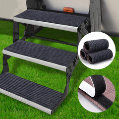HOPEVIVA front view on step showing full coverage and improved traction