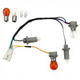 HOPUT tail harness front assembly showing OEM-style fit and easy replacement benefit