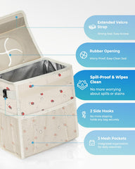 HORJONES open lid revealing leakproof inner liner for easy cleanup