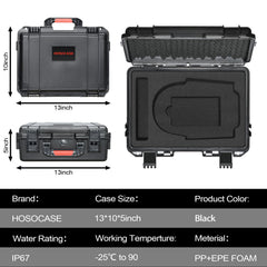 HOSOCASE waterproof seal detail keeping NOCO gear dry and dust-free