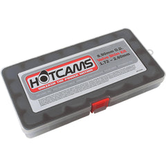Hot Cams front packaging showing complete shim kit and model coverage benefit