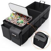HOTOR front view showing organizer closed and ready to load for neat storage