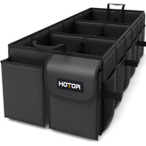 HOTOR front view open showing six compartments for tidy storage and quick access