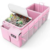 HOTOR front view showing full-size organizer and compartments for neat storage