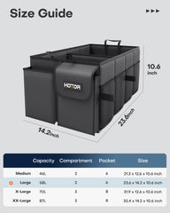 HOTOR open compartments loaded with groceries for fast access