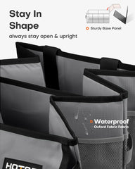 HOTOR reinforced handle detail enabling safe carried loads without strain