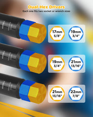HOTYELL black phosphate finish detail preventing rust and extending tool life