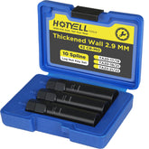 HOTYELL front packaging showing complete lug key set and durable case for easy storage