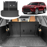 HOUCLEMIC front view of cargo liner showing exact trunk fit and protection