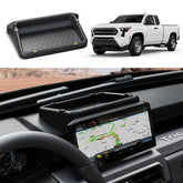 HOUCLEMIC front view installed in Tacoma dashboard shows tidy storage benefit