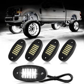 Hovano front view of pod showing LED array and clean finish for bright visibility