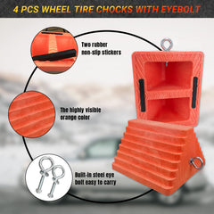 HOXWELL eyebolt detail for easy tethering and quick removal benefit