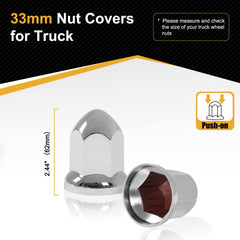 HQALTY side profile of bullet flanged cap showing aerodynamic styling benefit