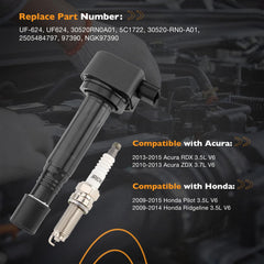 HQPASFY ignition coil close-up highlighting durable construction and reliability