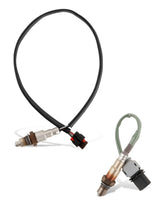 HQPASFY front packaging showing both O2 sensors and included connectors, clear identification benefit