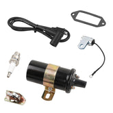 HQPASFY kit front view showing all ignition parts and quick identification benefit