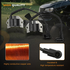 HQPASFY ignition coil installed on Kawasaki engine to restore reliable starting