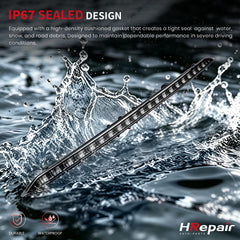 HRepair mounting tabs detail highlighting secure fit and easy installation advantage