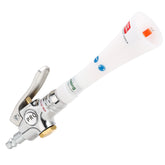 Hromee front view showing ergonomic aluminium body and durable handling benefit