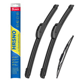 HRSNO front blade assembled on Explorer showing clean wipe benefit