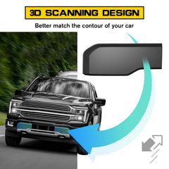 HSUTVXPRO driver-side bumper guard installed providing front protection