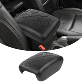 HTHE front view of armrest cover showing full fit and protection benefit