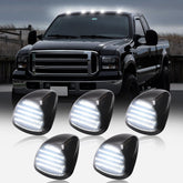 HTZCMOTO front view of cab light showing clean lines and brighter visibility