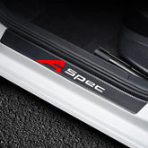 HUIANTS front view of four-piece sill protector showing fit and style benefit