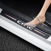 HUIANTS front door sill protector showing fit and clean finish for protection