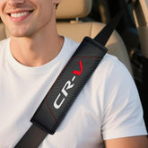 HUIANTS front view of seatbelt pads showing comfort and style