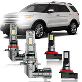 HUOKEDS front packaging showing kit for Ford Explorer, clear benefits for direct replacement