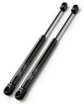 HUOPO front view of 14 inch gas struts showing pairing and benefit of balanced lift