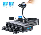 HURMAI front view of charger hub showing sockets and ports for reliable power