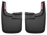Husky Liners front mud guards front view showing fit and sleek factory look