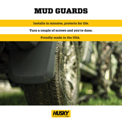 Husky Liners guard edge profile detail showing precise contour match