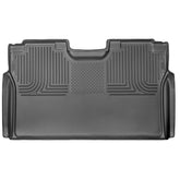 Husky Liners Weatherbeater front view showing full rear coverage and protection