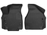 Husky Liners Weatherbeater packaging showing front mats and brand, highlights fit