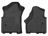 Husky Liners packaging for Weatherbeater two-piece front set showing product benefit protection