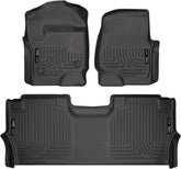 Husky Liners front-row overview showing full coverage and protection