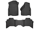 Husky Liners front-row overview showing full front-floor protection and containment