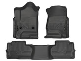 Husky Liners Weatherbeater packaging showing included front and rear pieces and model fit