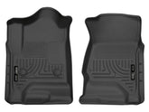 Husky Liners front row top view showing full coverage and protection