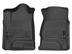 Husky Liners front row top view showing full coverage and protection