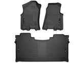 Husky Liners front driver mat showing precise fit and protection